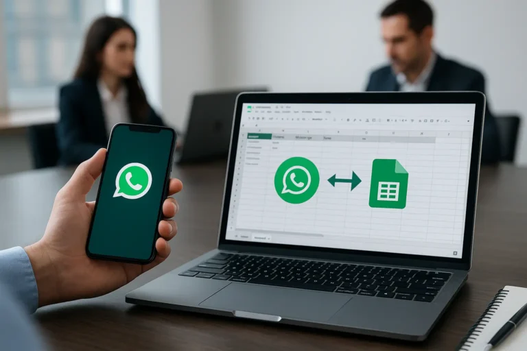 Como conectar chatbot do WhatsApp com Google Sheets
