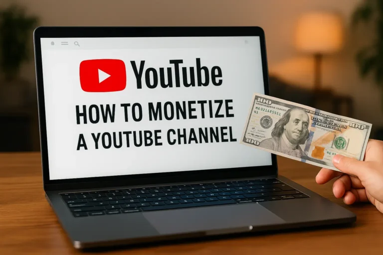 How to Monetize Youtube Channel