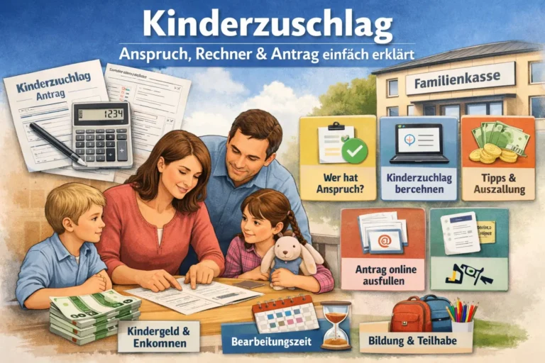 Kinderzuschlag: Anspruch, Rechner und Antrag einfach erklärt